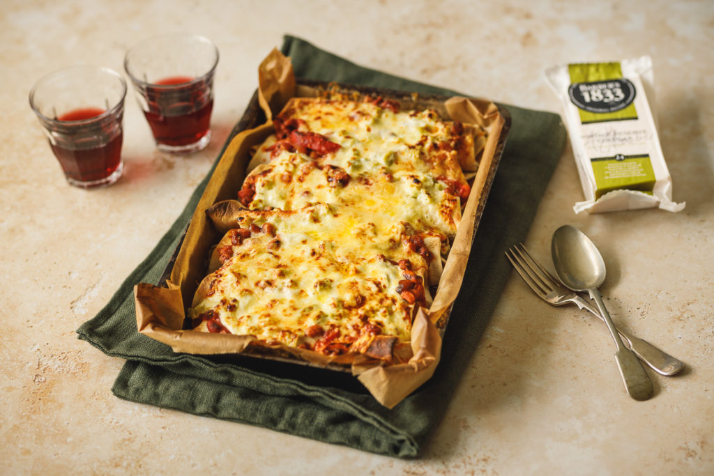 Store-cupboard enchiladas