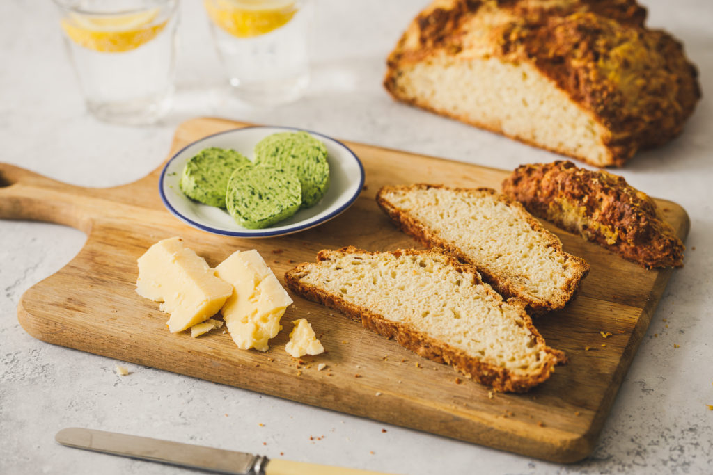 Cheesy Soda Bread