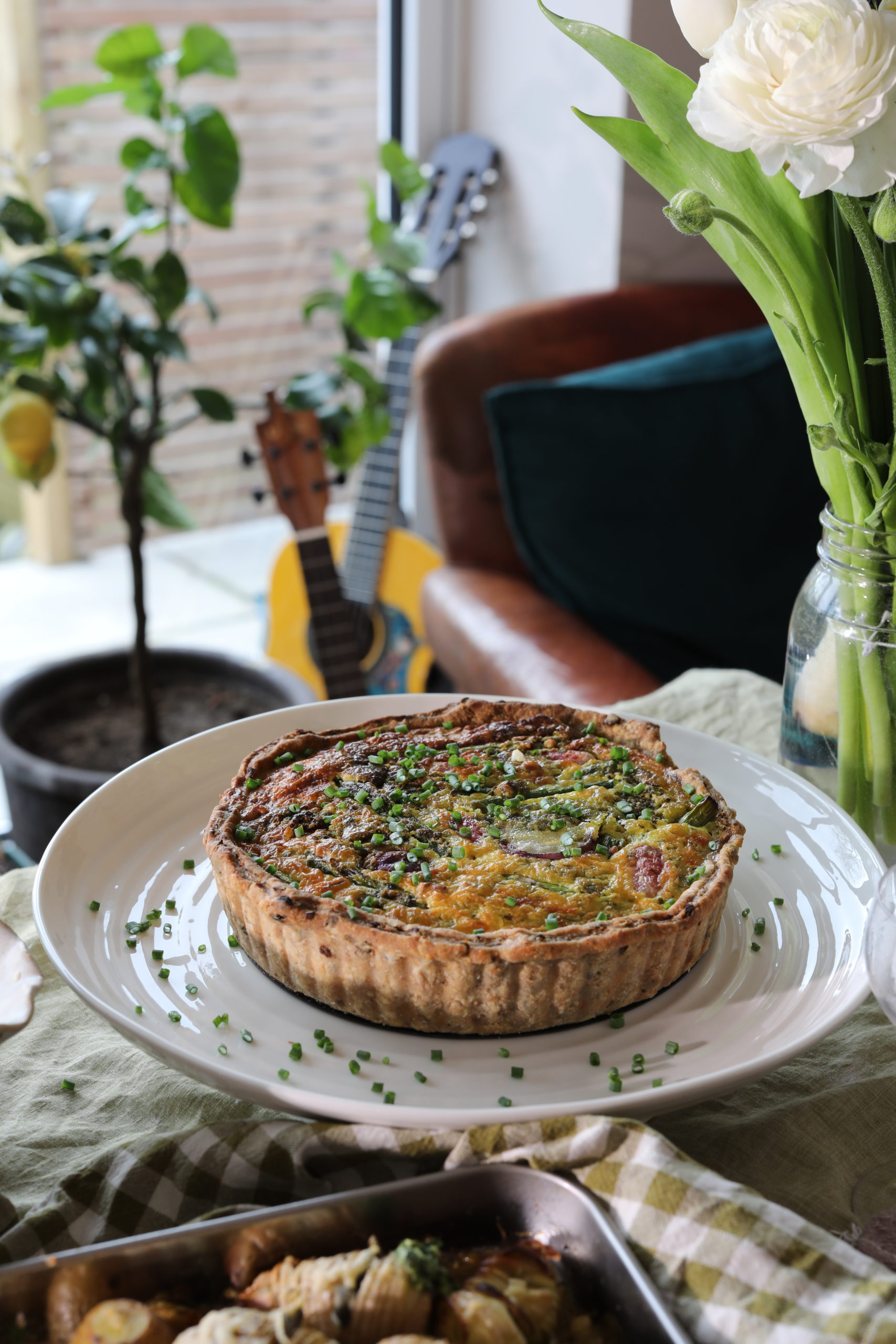 Red Leicester Spring Tart